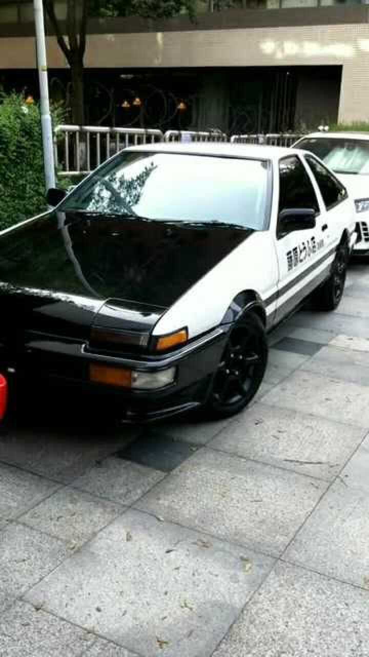 国内稀有车丰田ae86,情怀车,真的太有档次了