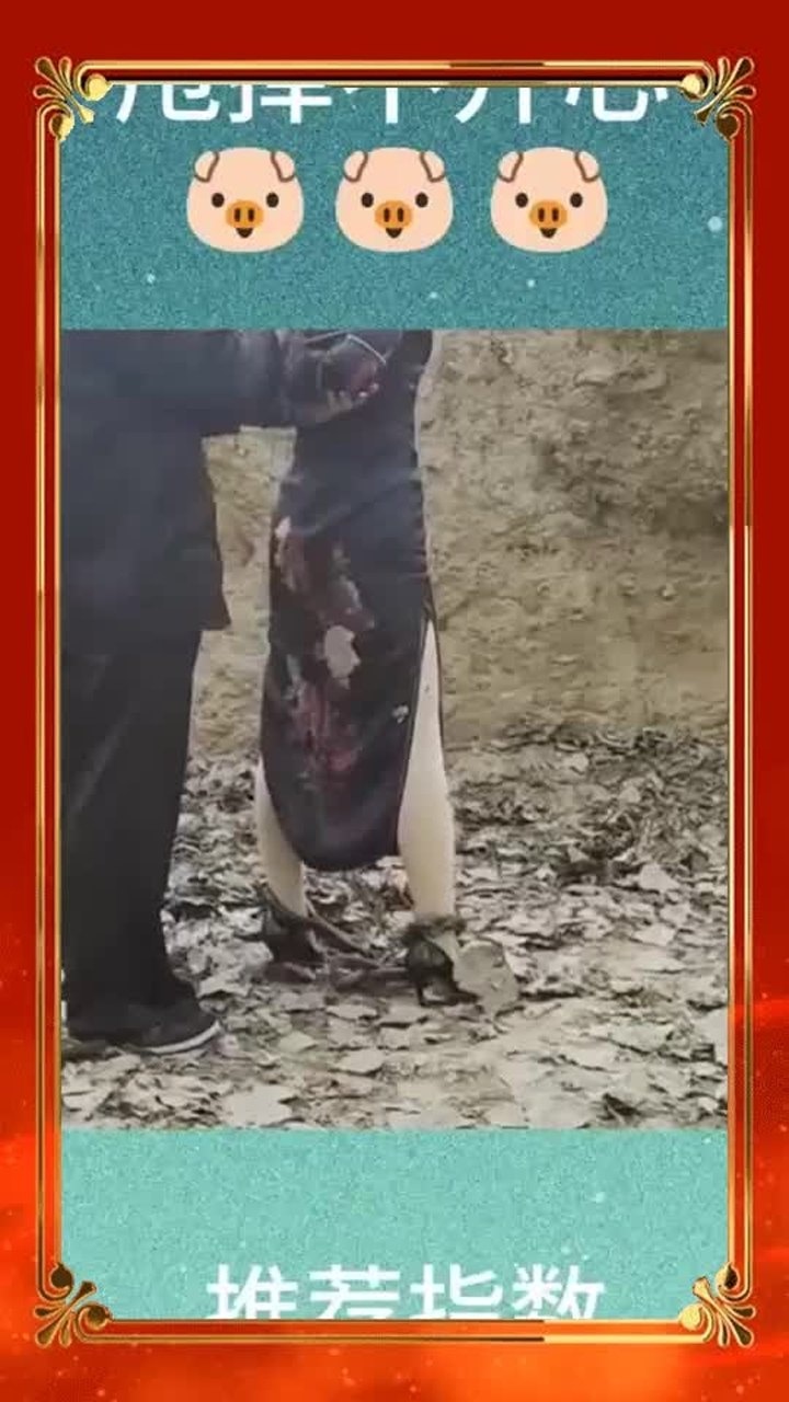 传说中的五花大绑,场务绑的真结实,解开难度超高