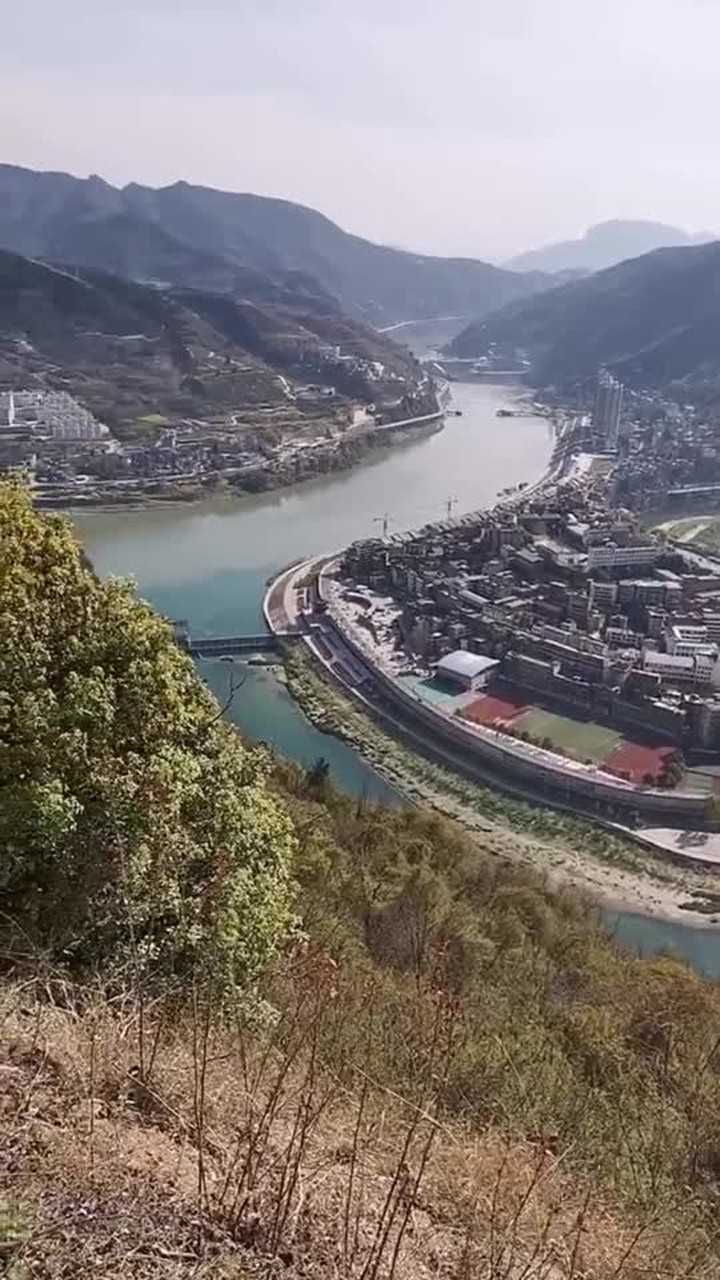 陕西有个美丽的地方叫安康市我在美丽的旬阳县太极城等你