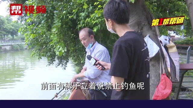 熟视无睹?明明禁止垂钓,公园内为何还随处可见钓鱼现象?