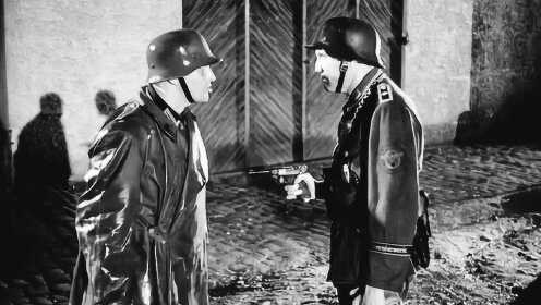 德国二战片：德军上尉擅离职守去镇里弄咖啡，被宪兵盯上可要命