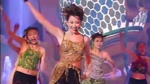 20年前李玟、郭富城热舞《浪漫樱花》尽显巨星风采 如今已成绝唱