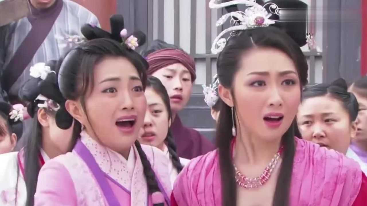 活佛济公可怜狼人钻火圈多情婉仪救狼人却差点被打太过分了