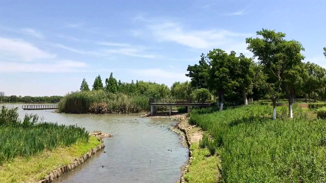 西山漾湿地公园,湖州人的世外桃源地