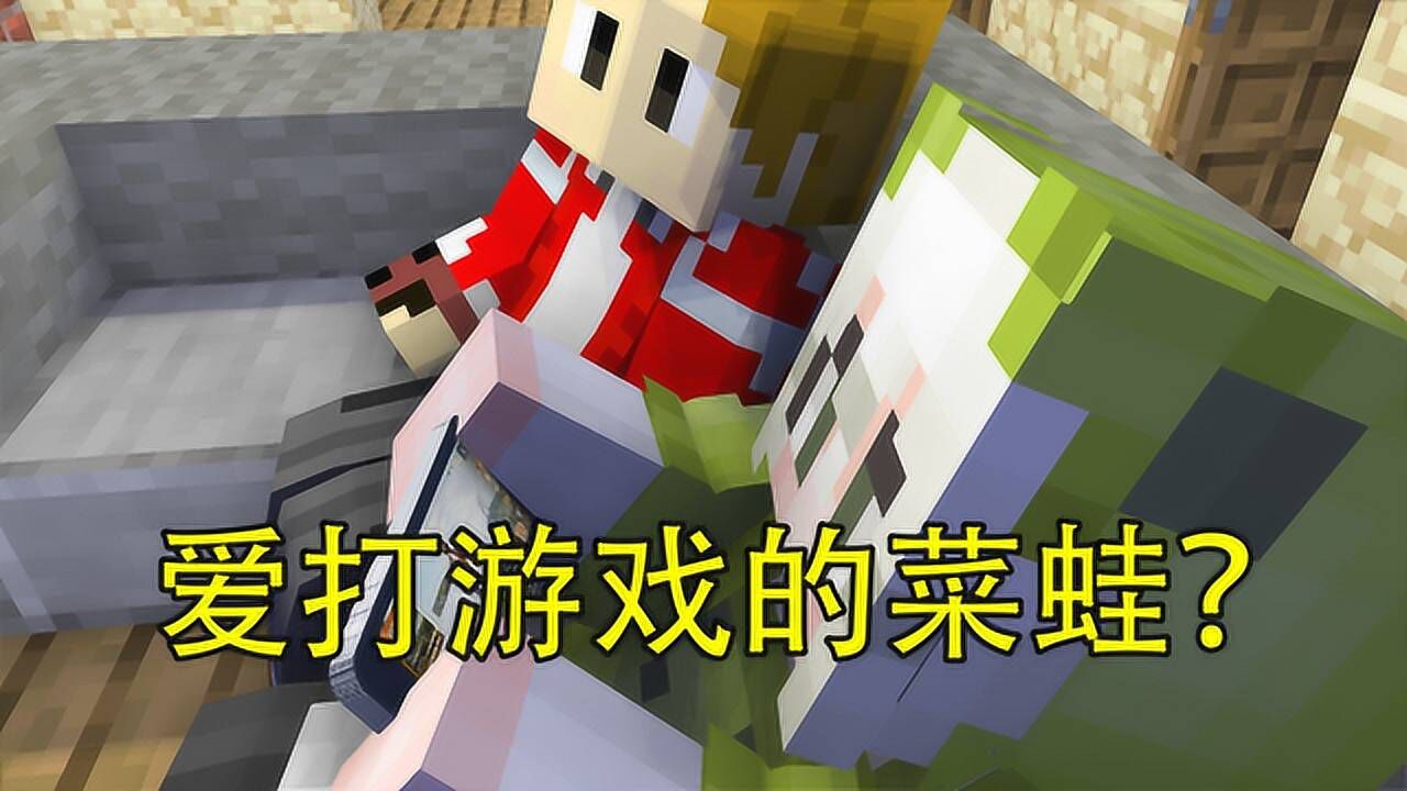 隔壁小蛙:小蛙的校园日记之爱打游戏的菜蛙!