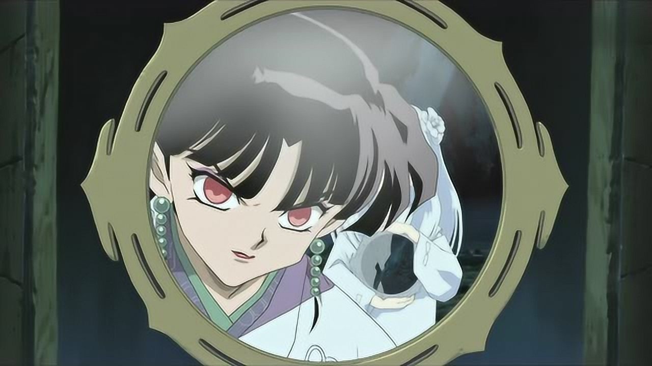 犬夜叉 奈落已死,神无的镜中出现了天空公主神久夜