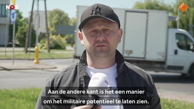 【荷兰】荷兰出兵了?波兰小镇居民第一次看到荷兰军人