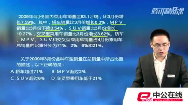 2017国家公务员考试行测备考资料分析01