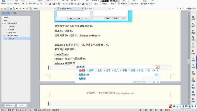 纯文本和 html