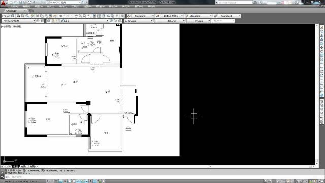 CAD插入图片与两个视口