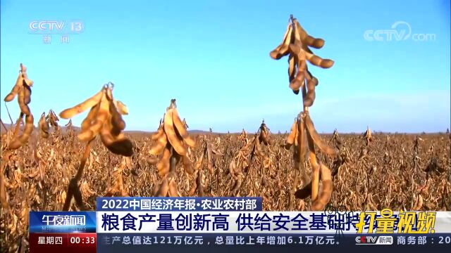 农业农村部:2022年我国农业农村经济发展超预期