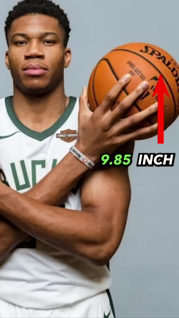 乔丹和小卡的大手掌原来只能排在第8第9位!哈哈