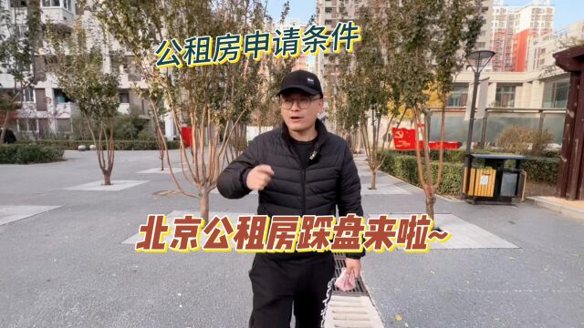 首次踩盘北京公租房小区