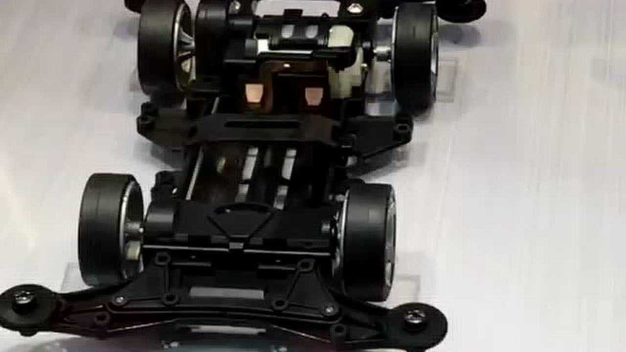 田宫tamiya四驱车新底盘vz vs强化底盘 新速度王者