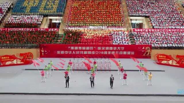 哈尔滨商业大学70周年国庆