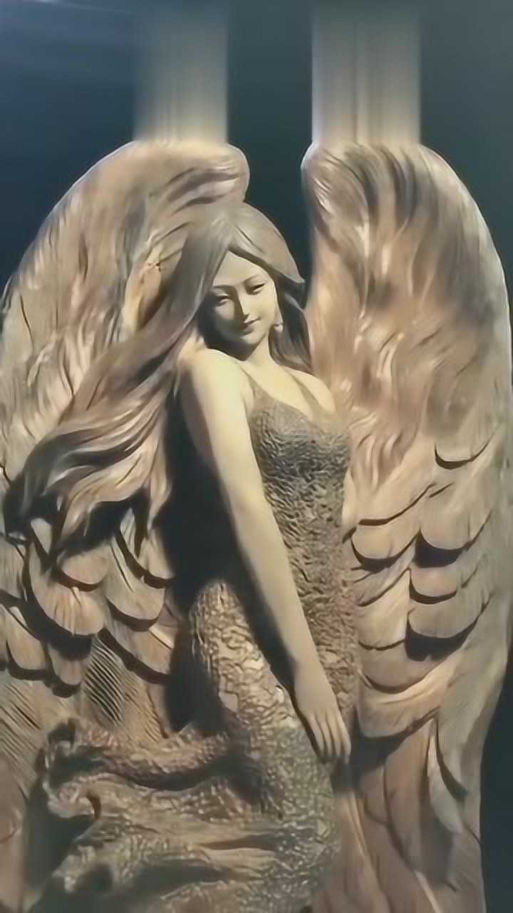 不愧是民间木雕大师,把人物雕刻逼真,灵活,高手在民间啊!_腾讯视频