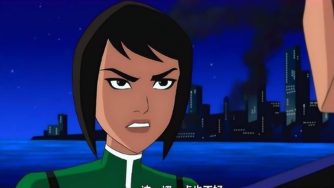 正义联盟绿灯侠打算离开看着城市遭到破坏又过意不去