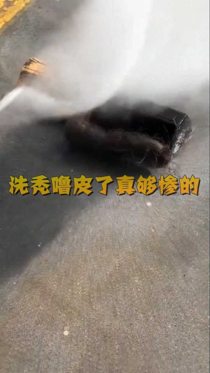 洗澡洗秃噜皮了这是我见过最严重的一个太惨了