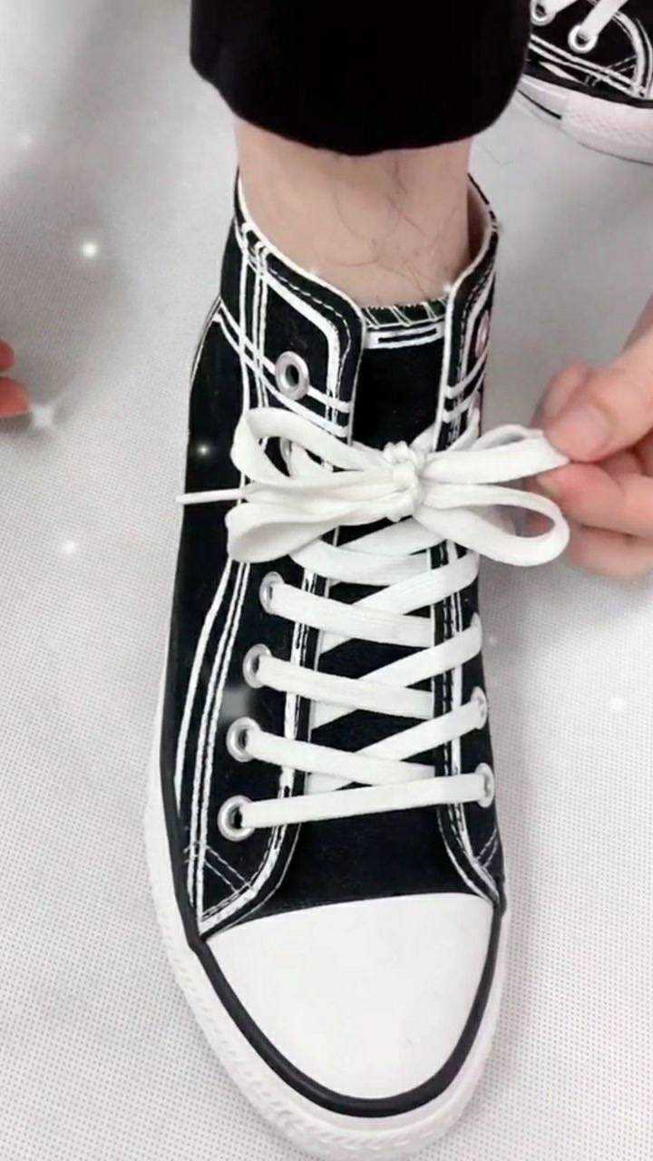 学会这种系鞋带技巧回头率超高