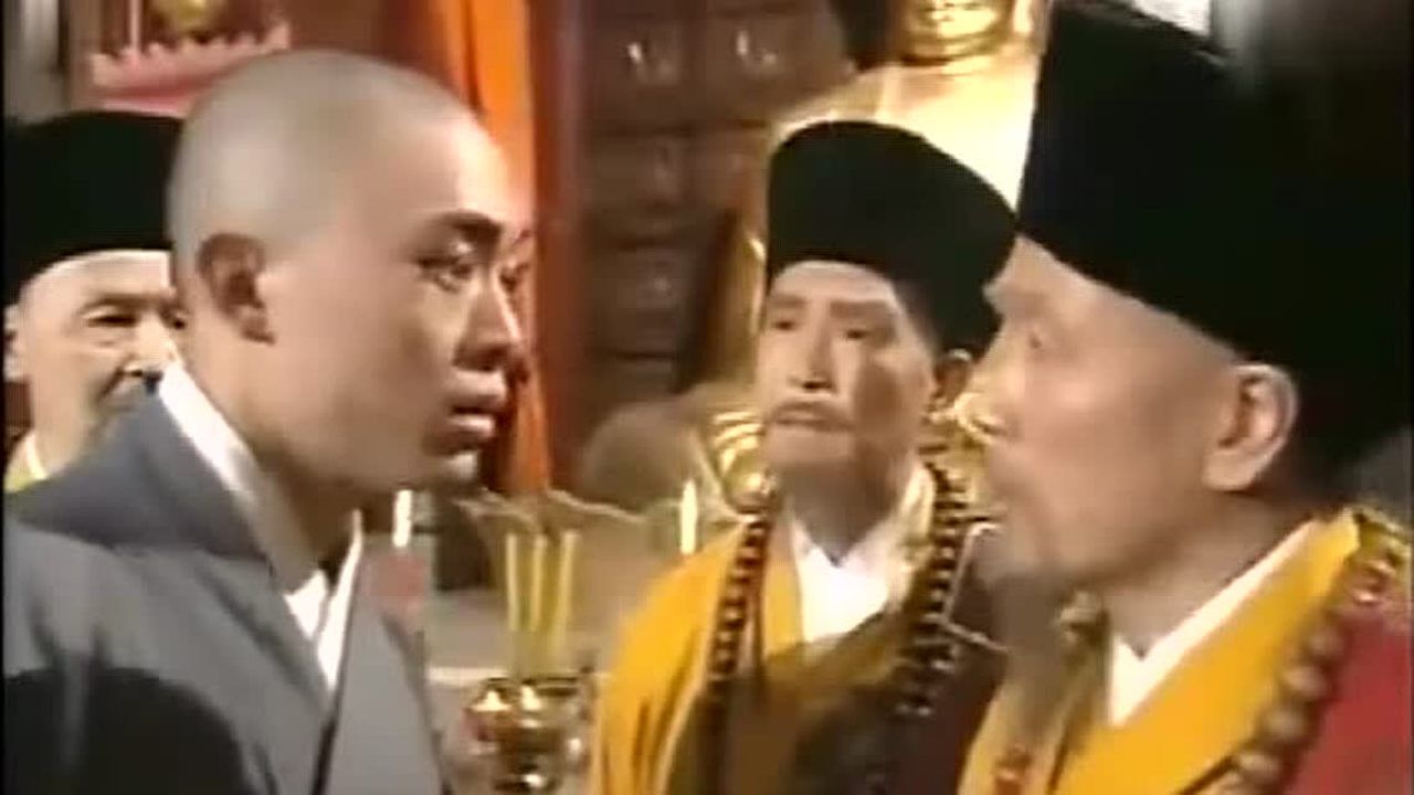 天龙八部超经典黄日华版虚竹大战鸠摩智吐蕃神僧要被虐