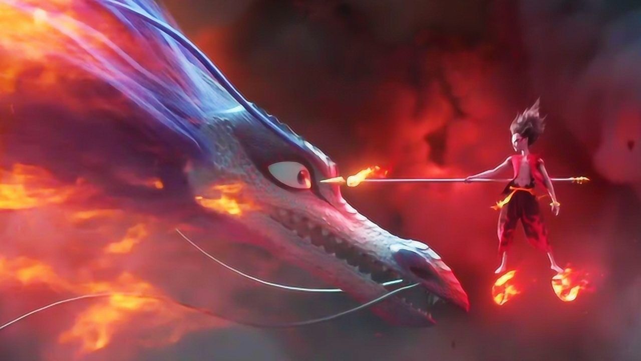 魔童降世:哪吒与敖丙合体后威力无比,其实电影开头就有提前铺垫_高清1080P在线观看平台_腾讯视频