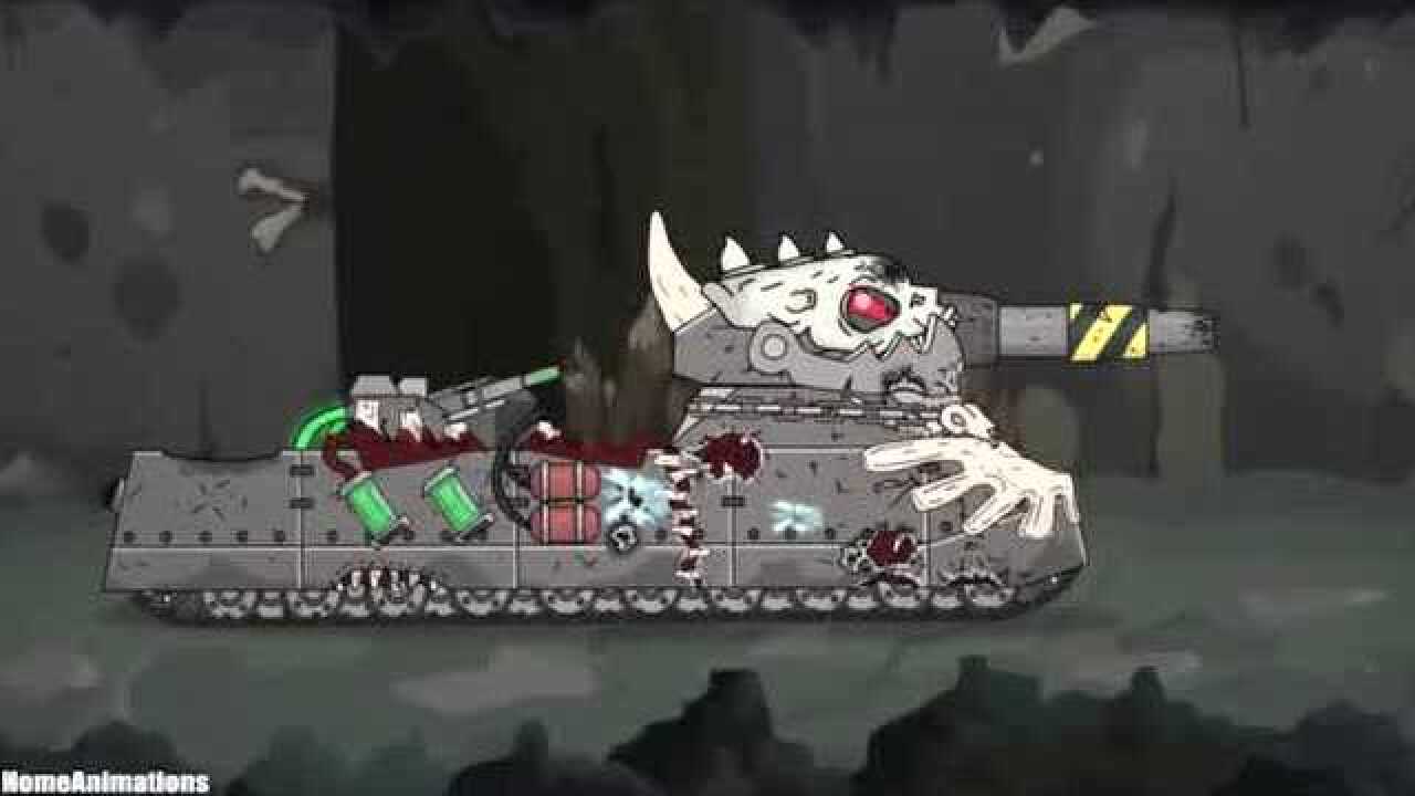 坦克世界动画王者利维坦前来vs巨鼠