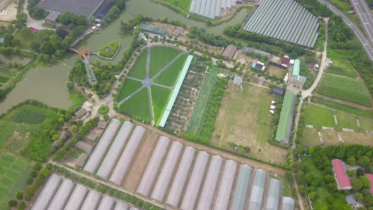 金稼园生态园航拍