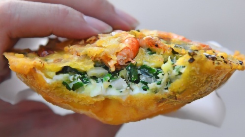 云浮传统特色小吃——罗沙虾堆