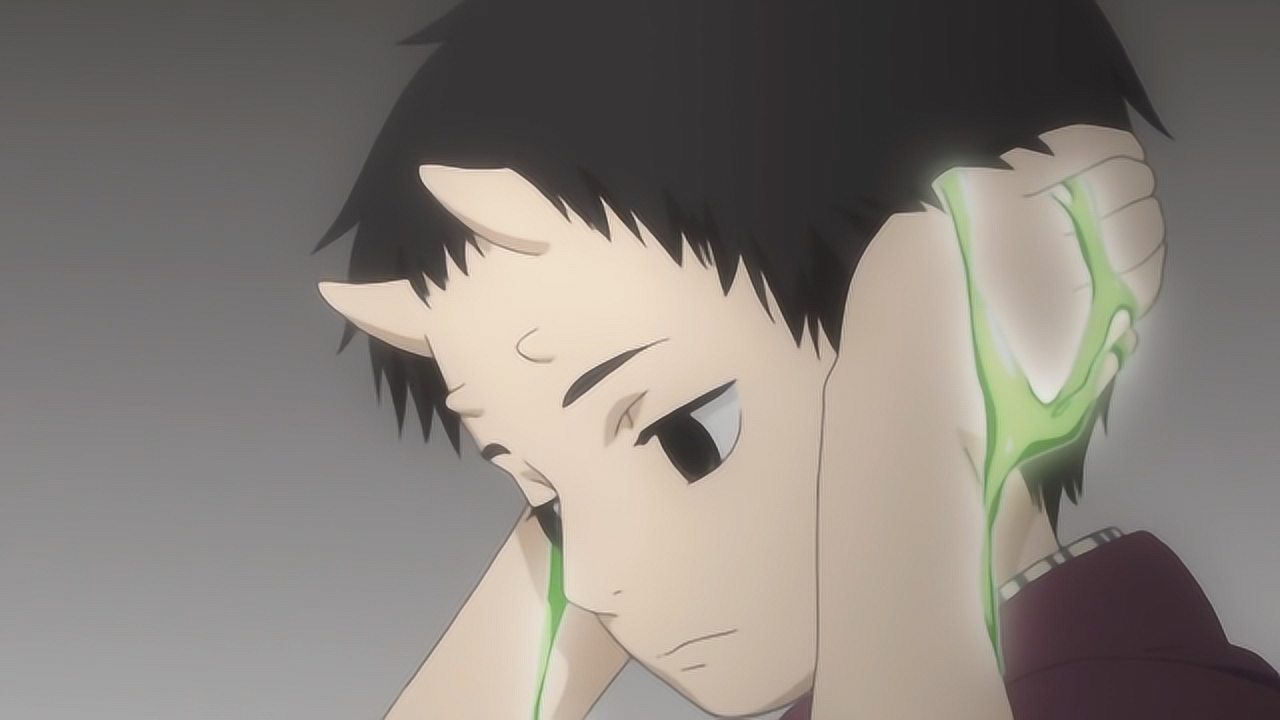 虫师3柔软的角男孩头上长犄角原因是耳朵里寄生着虫子