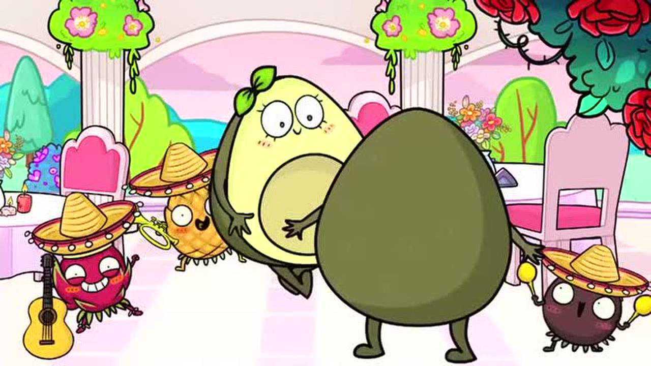 鳄梨动画鳄梨先生求婚成功好浪漫