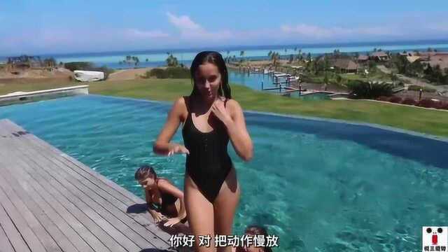 壕无人性,美女带你去斐济海滩旅游度假