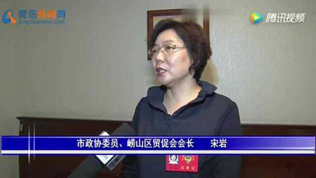 市政协委员、崂山区贸促会会长宋岩!