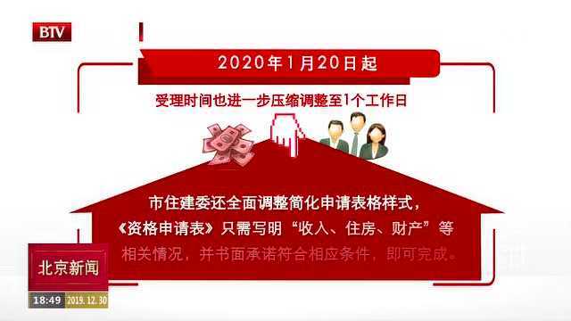 北京市保障房资格申请明年实现“零证明” 弄虚作假者五年内不得申请保障房