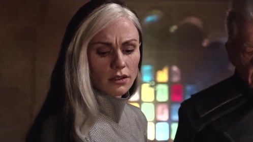 漫威:金刚狼对小淘气还是有着很深的羁绊的,跨越时间都能感觉的出来!