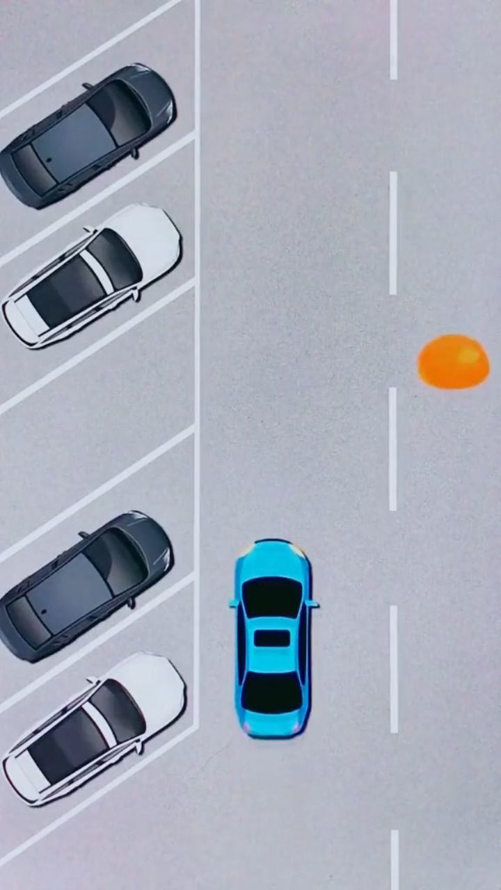 斜线停车位怎么停你知道吗