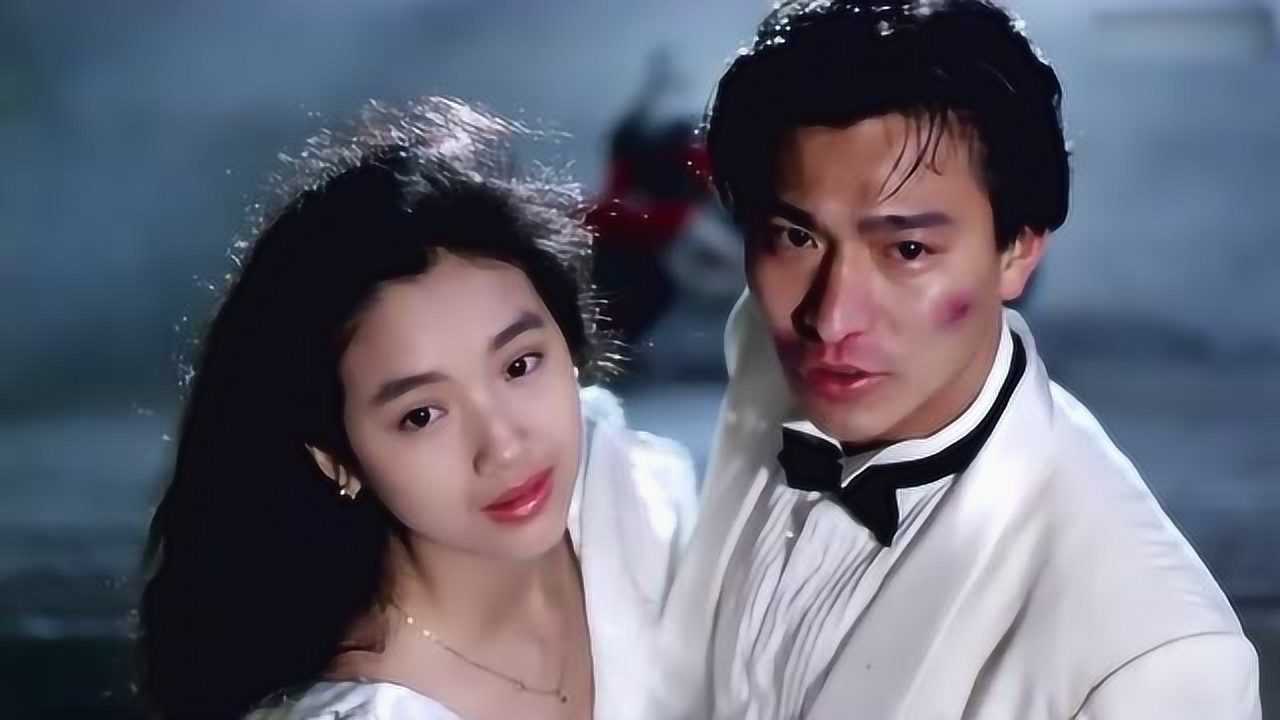 刘德华骑机车,载着穿婚纱的吴倩莲,bgm《追梦人》听哭无数人