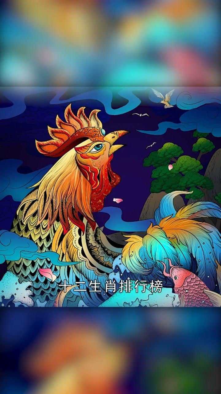 十二生肖之金鸡报晓