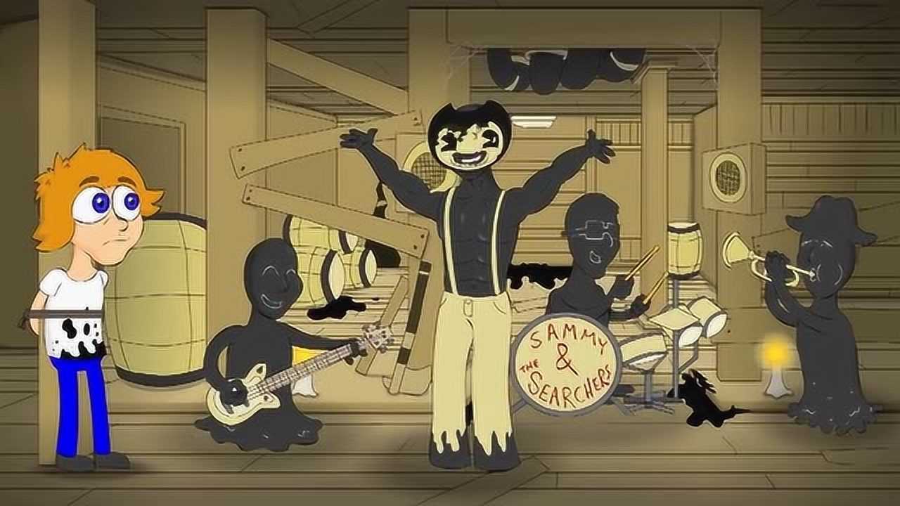 班迪和墨水机器萨米和墨水怪物组建了一个乐队能听懂吗