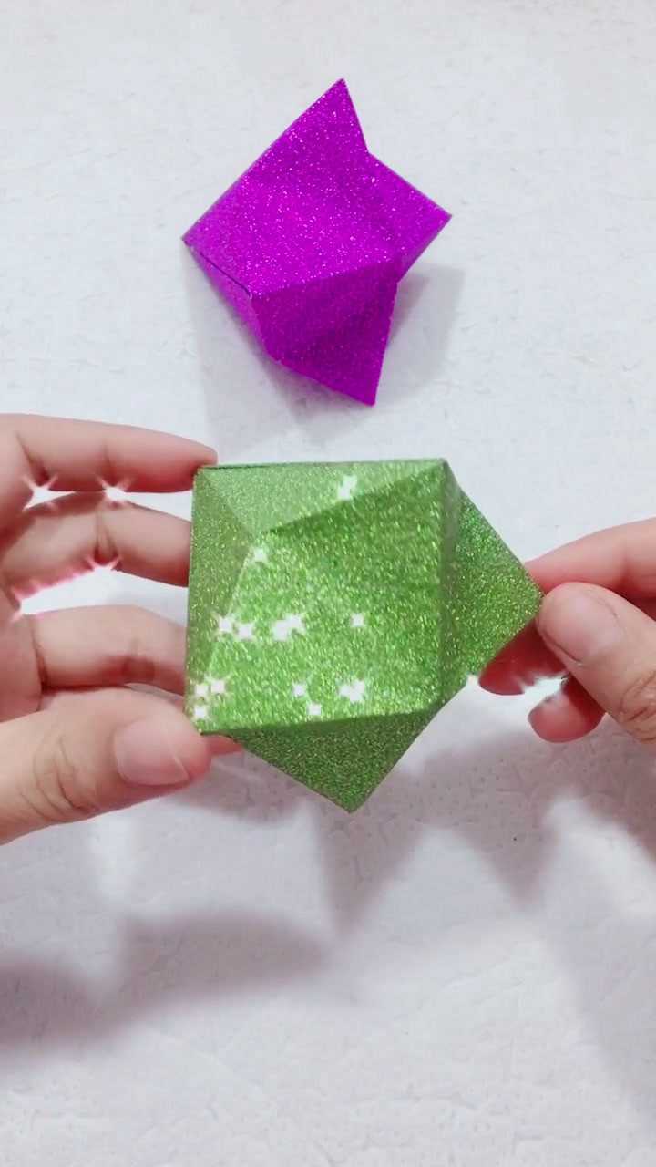 简简单单的钻石折法