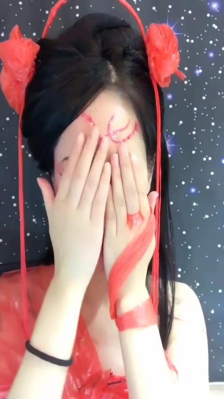 百变阿秀仿妆欢天喜地七仙女中的红儿太像了童年的回忆