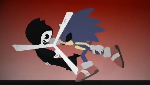 游戏挑战动画:黑化索尼克大战黑化班迪,黑化大军内讧了吗?