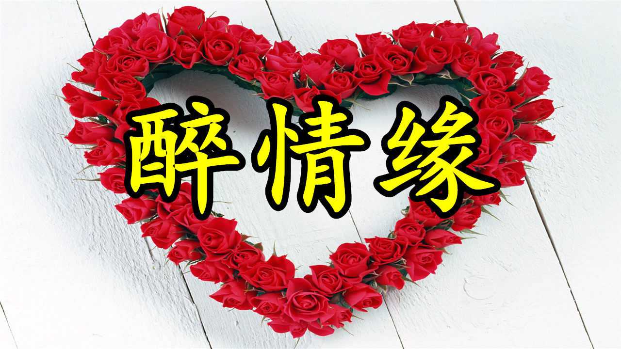 情歌mv醉情缘茫茫人海却无缘情花开怎叫相思两字空徘徊
