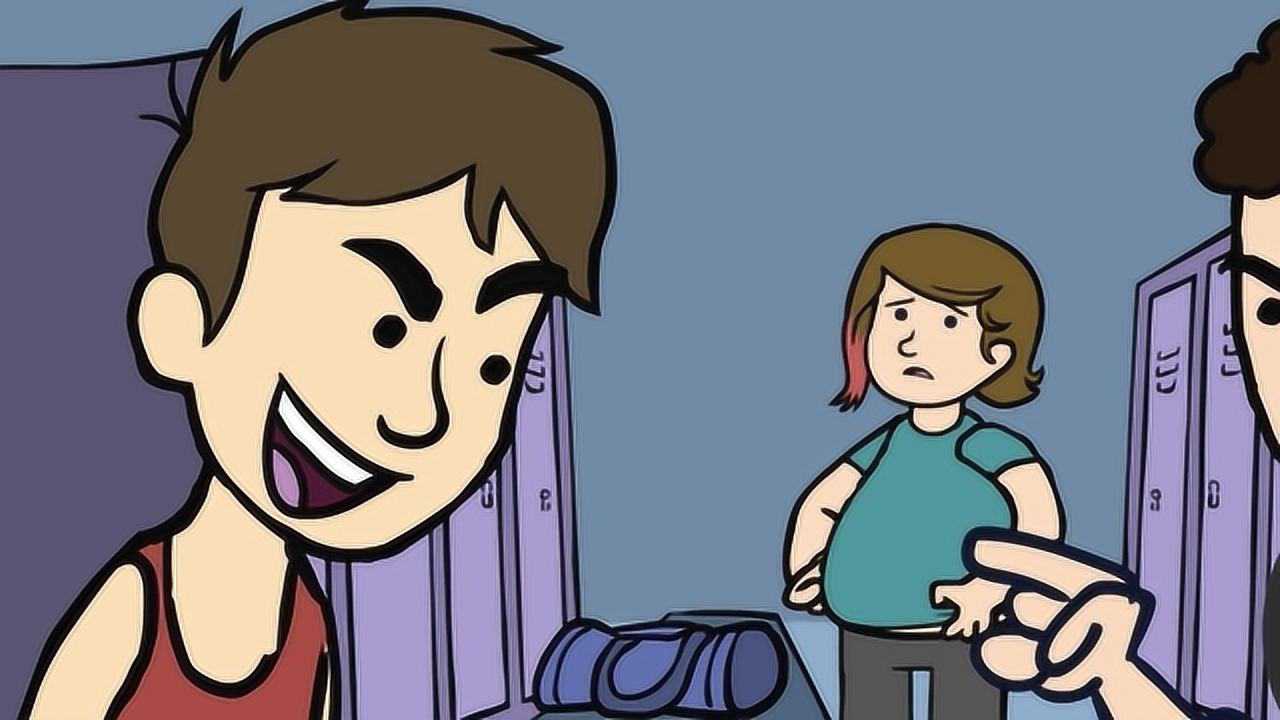 男孩胖的像头猪被人嘲笑,被人称为垃圾,最后却勇于正视自己!