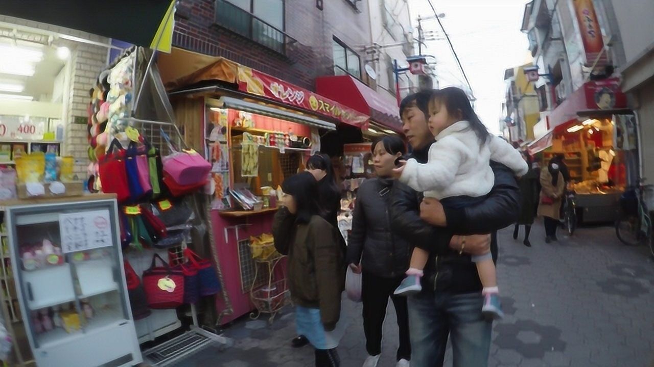 走遍大阪|鹤桥去今里步行4k画质拍摄|御幸通中央