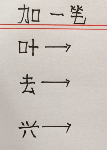 加一笔变新字,"兴"字加一笔能变成什么字呢?