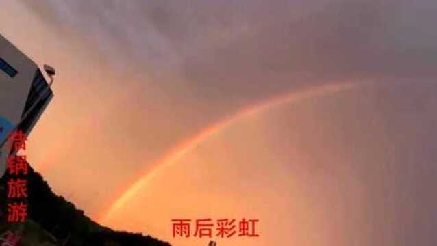 1次风雨过后,我瞬间抓拍这么美的风景!真是令人陶醉!安徽六安霍山大别山