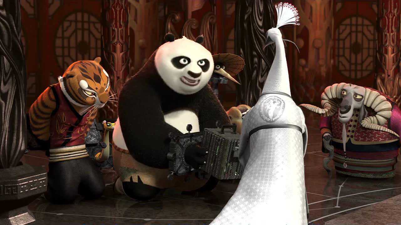 功夫熊猫第三片段原声版