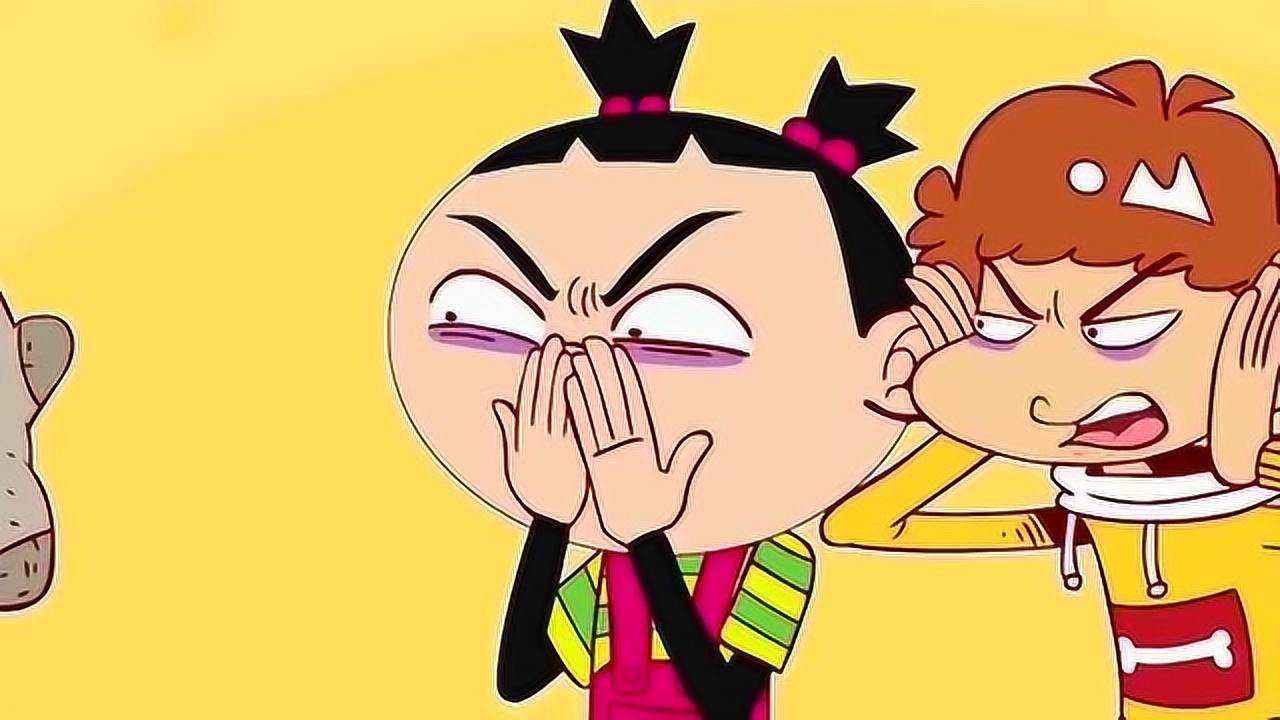 阿衰:阿衰和大脸妹表演杂技,阿衰妥妥的遭殃_腾讯视频