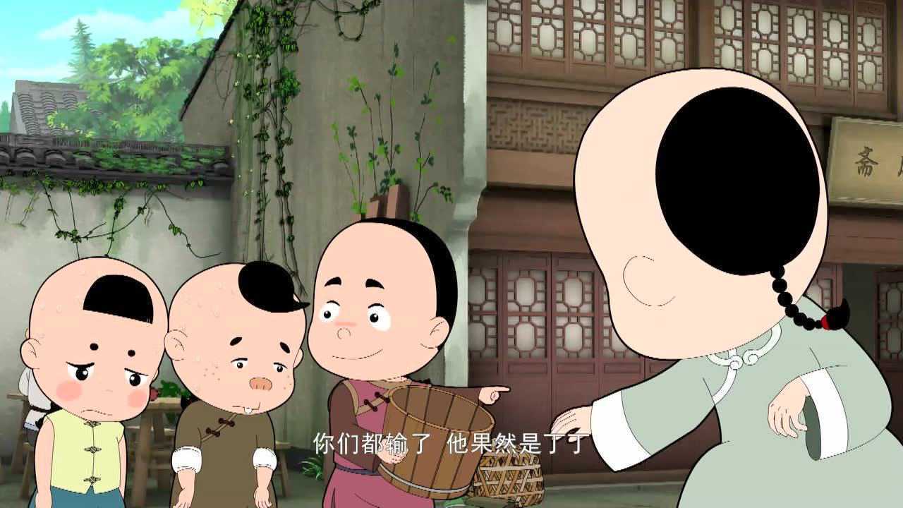少年师爷钻地鼠做坏事总被小师爷抓到报复也是找小师爷