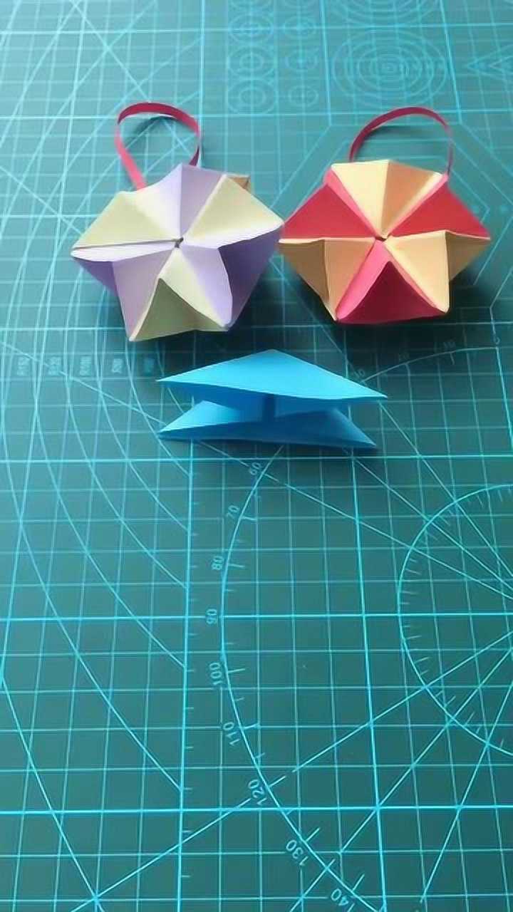 手工折纸:简单漂亮的六边形折纸,赶紧和宝宝一起折起来吧